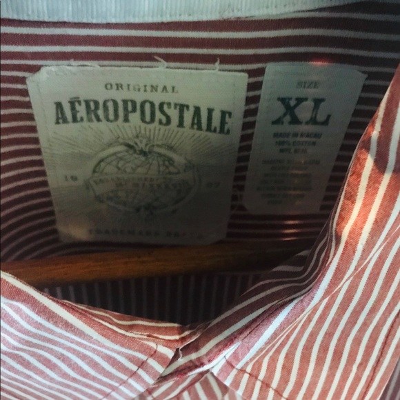 🔥 Men’s XL Aeropostale Business Casual Shirt - Picture 2 of 3